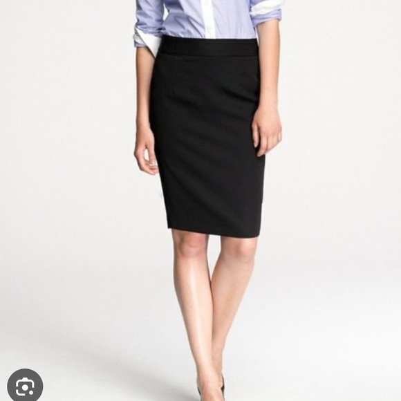 J. Crew Dresses & Skirts - J.Crew NWT No. 2 Pencil Skirt Stretch Twill. Black. Size 2
